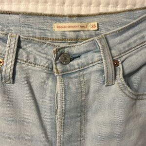 Levi Ribcage Ankle Jeans Size 26